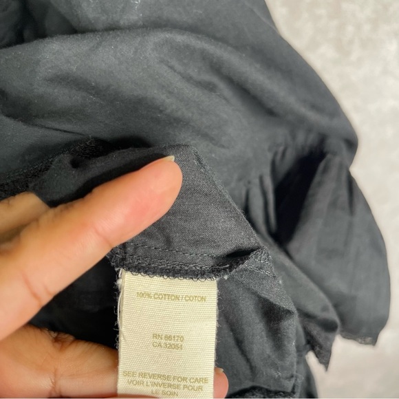 Free People Witchy Whimsigoth Victorian Dress In Black Women's Size 2 - Picture 3 of 6